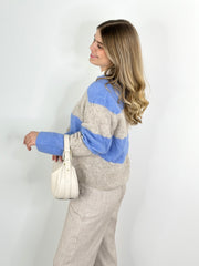 Pullover PL25-00142 Hydrangea Stripes