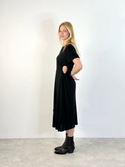 Kleid KD25-00154 Cut-Out Black