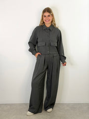Bluse BL26-00652 Grey