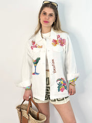 Jacke JK25-00104 White