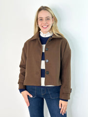 Jacke JK25-00169 Brown