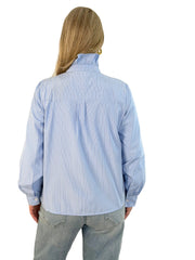 Bluse BL26-00509 Light Blue