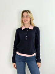 Poloshirt PL25-00252 Navy Rose