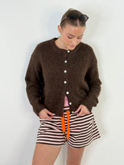 Cardigan CG26-00225 Brown