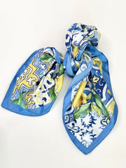 Tuch Blue Citron