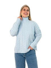 Pullover PL26-00278 Spring blue