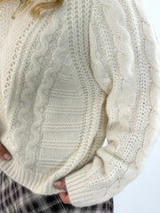 Pullover PL26-00365 Ecru