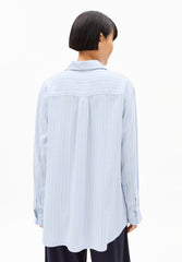Bluse BL25- Silky blue- Morning Sky
