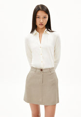 Bluse BL25-00357 Oatmilk
