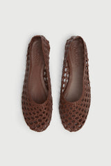 Schuhe SC26-00025 Woven Chocolate