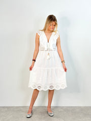 Kleid KD25-00157 White