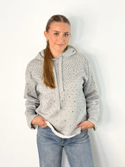 Hoodie HD25-00016 Silver