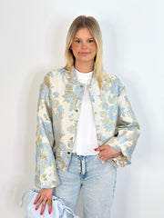 Jacke JK25-00116 Blue Flowers