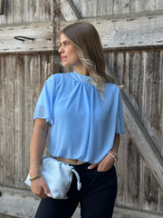 Bluse BL25-00294 Iceblue
