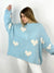 Pullover PL24-00014 Blue Hearts