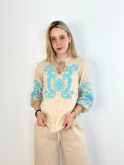 Bluse BL25-00291 Sand