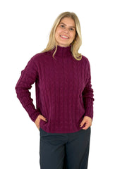 Pullover PL26-00275 Bordeaux