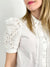Bluse BL2023-00030 White Eyelet Embroidery