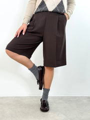 Shorts SO25-00049 Chocolate