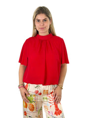 Bluse BL26-00590 Red