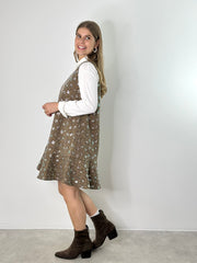 Kleid KD25-00239 Taupe Grey