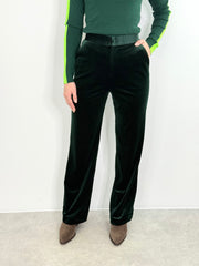 Hose HS25-00252 Green Velvet