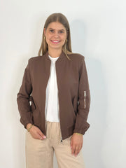 Jacke JK25-00117 Chocolate
