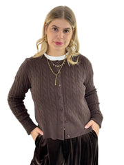 Cardigan CG26-00275 Brown