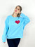 Sweatshirt PL24-00010 Blue