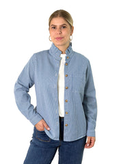 Bluse BL26-00662 Sky Blue Stripes