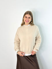Pullover PL25-00199 Sand