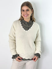Pullover PL25-00234 Light Beige