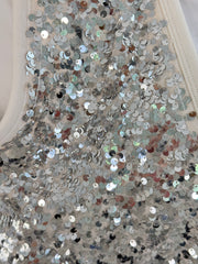 Weste WE25-00030 Beige Sequins
