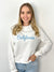 Sweatshirt SW24-00015 Pearl White