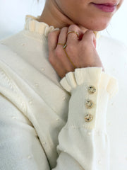 Pullover PL26-00266 Creme