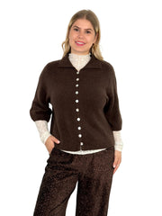 Cardigan CG26-00276 Braun