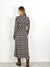 Kleid KD23-00105 Brown Pattern