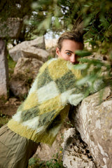 Pullover PL26-00301 Lime argyle