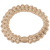 Haargummi Lace Beige Glitter