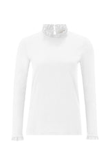 Longsleeve LL25-00023 White Frill