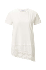 Shirt ST26-00266 Pearl White Lace