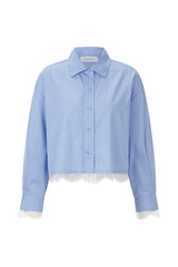 Bluse BL26-00625 Skyway Blue