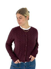 Cardigan CG26-00275 Bordeaux