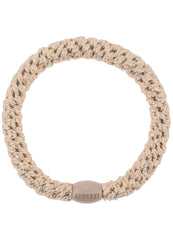 Haargummi Kknekki Beige Glitter