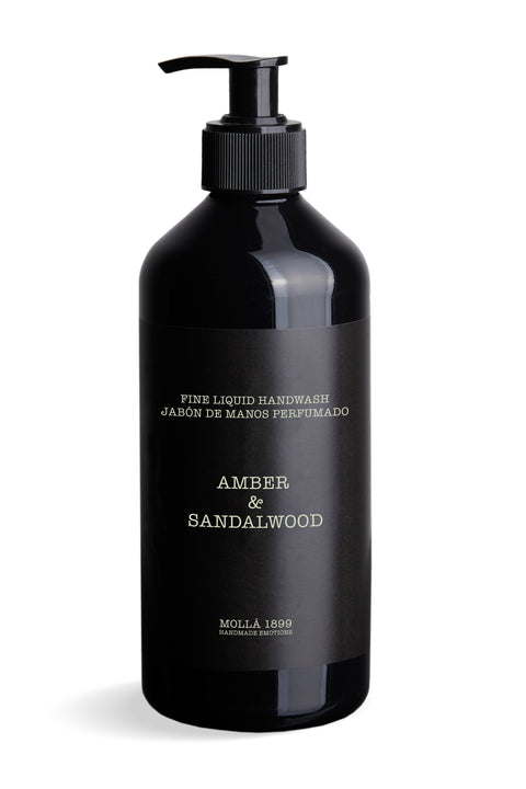 Liquid Handwash Spender Amber & Sandalwood